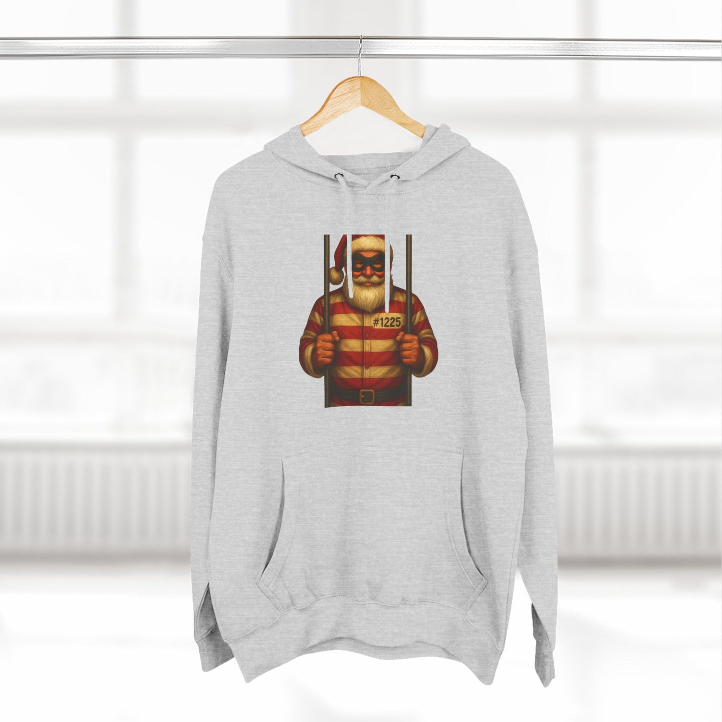 It Wasn't Me Santa Hoodie Printify