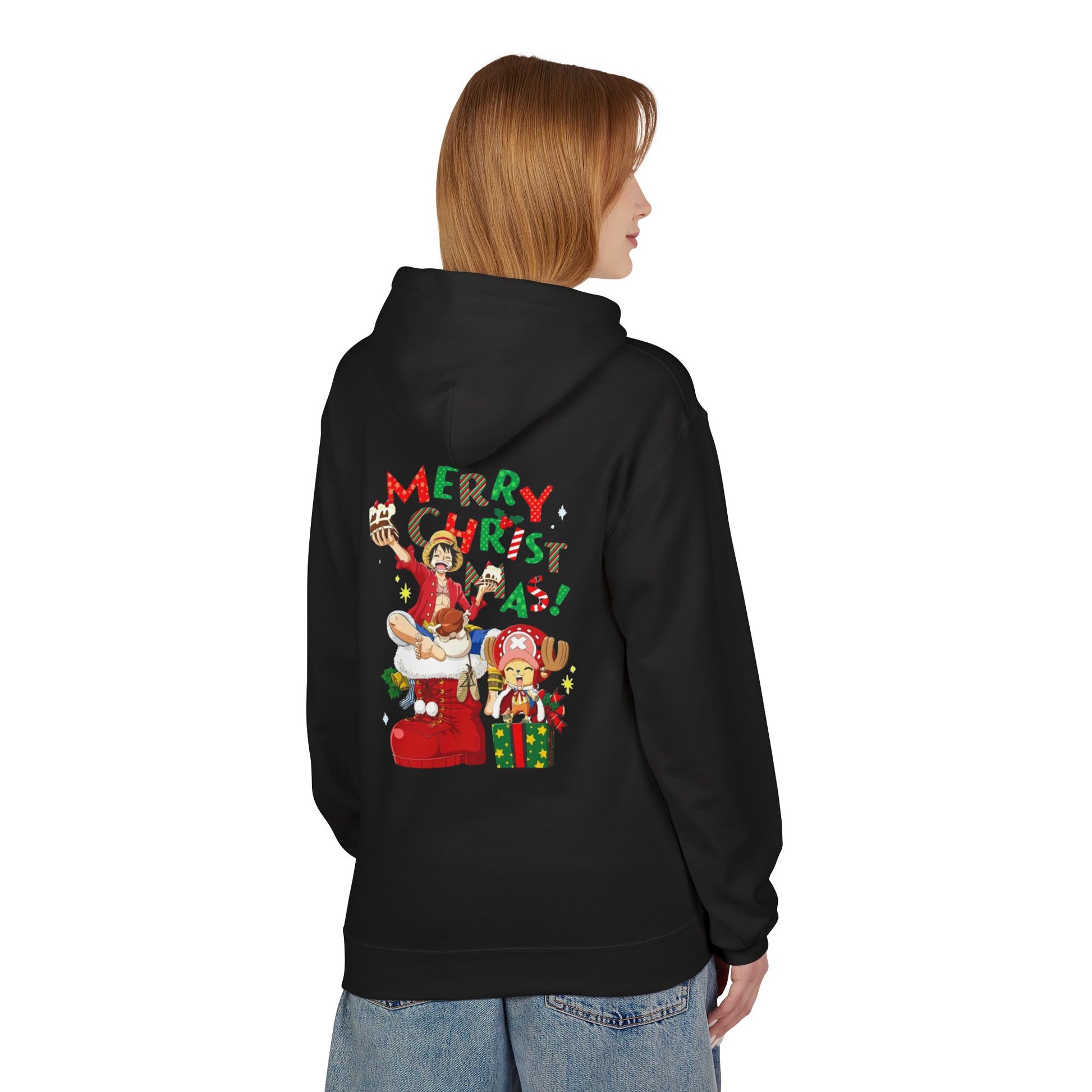 Festive Merry Christmas Hoodie for Winter Celebrations Printify